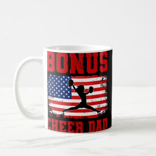 Mens Bonus Cheer Dad Cheerleading Papa    Coffee Mug