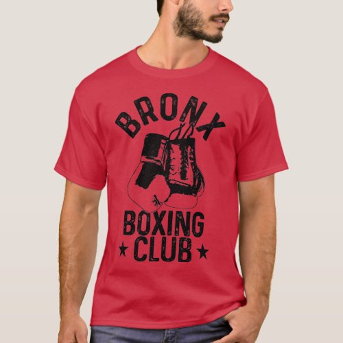 Mens Boxing Bronx NY New York Vintage Boxing Club  T_Shirt