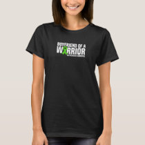 Mens Boyfriend Of A Warrior Gastroparesis Awarenes T-Shirt