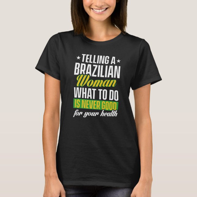 Mens Brazil Proud Brazilians Brazilian Roots Ameri T-Shirt (Front)