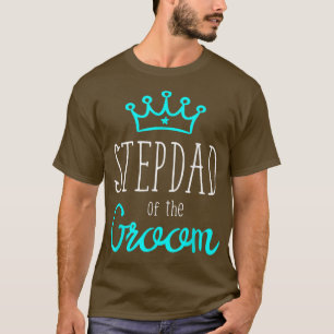 Mens Bride Groom s Stepdad of The Groom Wedding Sq T-Shirt