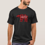 Mens Buffalo Red Plaid Brother Bear Brod Christmas T-Shirt<br><div class="desc">Mens Buffalo Red Plaid Brother Bear Brod Christmas Birthday</div>