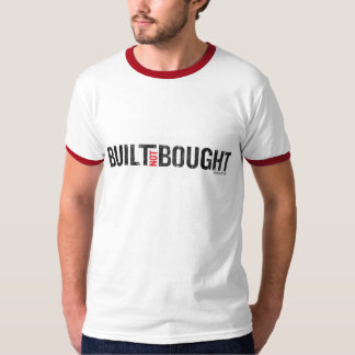 Men's Built Not Bought Logo Ringer T-shirt