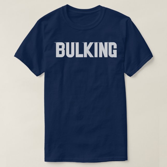 Mens BULKING Gym Fitness Workout Bodybuilding Moti T-Shirt (Design Front)