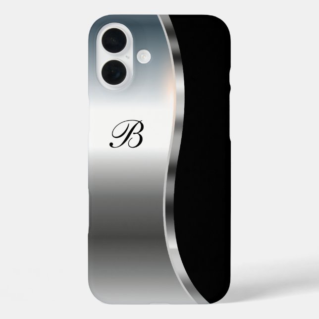 Men's Business Professional Monogram Case-Mate iPhone Case (Back)