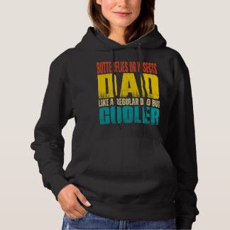 Mens Butterflies or insects Dad Like a Regular Dad Hoodie