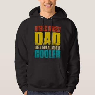 Mens Butterflies or insects Dad Like a Regular Dad Hoodie