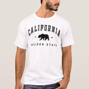Men's California, Golden State - Grizzly Bear T-Shirt