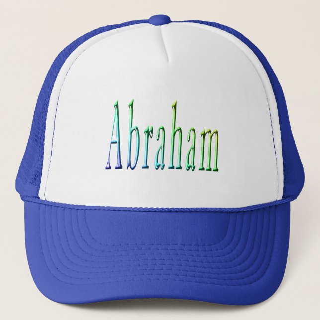 Mens Called Abraham, Trucker Hat (Front)