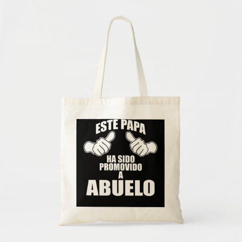 Mens Camiseta de Hombre Mejor Abuelo del Mundo par Tote Bag