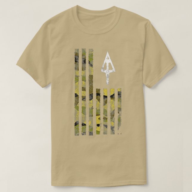 Mens Camouflage Bow Hunting Season  T-Shirt (Design Front)