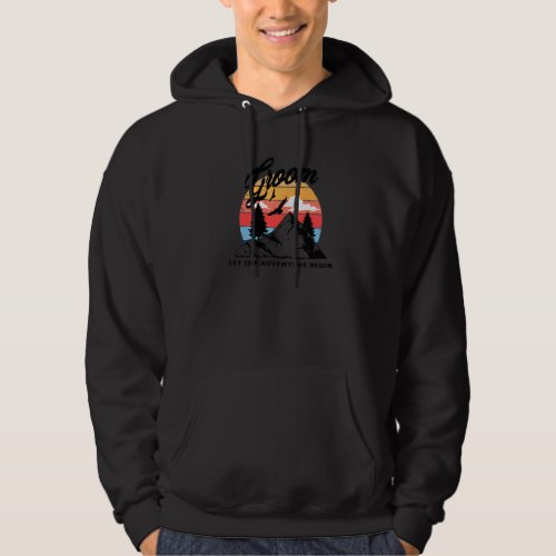 Mens Camp Bachelorette Bride Rustic Outdoor Weddin Hoodie