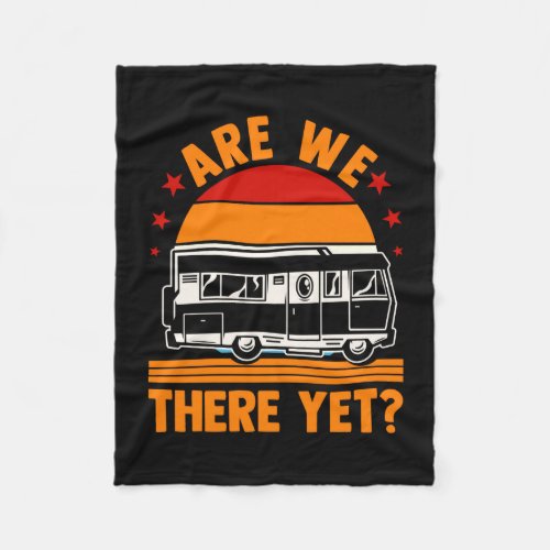 Mens camping bonfire camp life forest camper fleece blanket