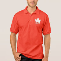 Men's Canada Flag Polo Shirt Personalized Shirt