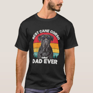 Mens Cane Corso Dad Vintage Dog Father's Day Men C T-Shirt