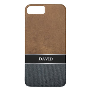 Men's Casual Canvas Custom Name iPhone 7 Plus Case