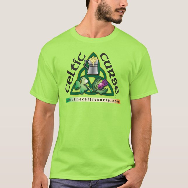 Men's Celtic Curse T-shirt (Front)