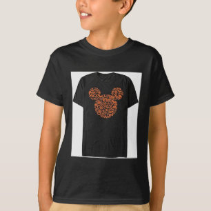 Mens Characters Mouse Ears Halloween Icons  T-Shirt