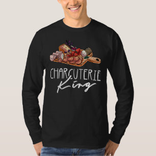 Mens Charcuterie King  His And Hers Matching Charc T-Shirt