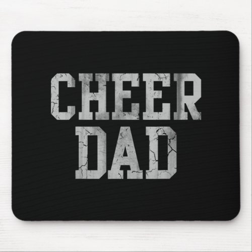 Mens Cheer Dad Cheer leading Cheer leading  Mouse Pad