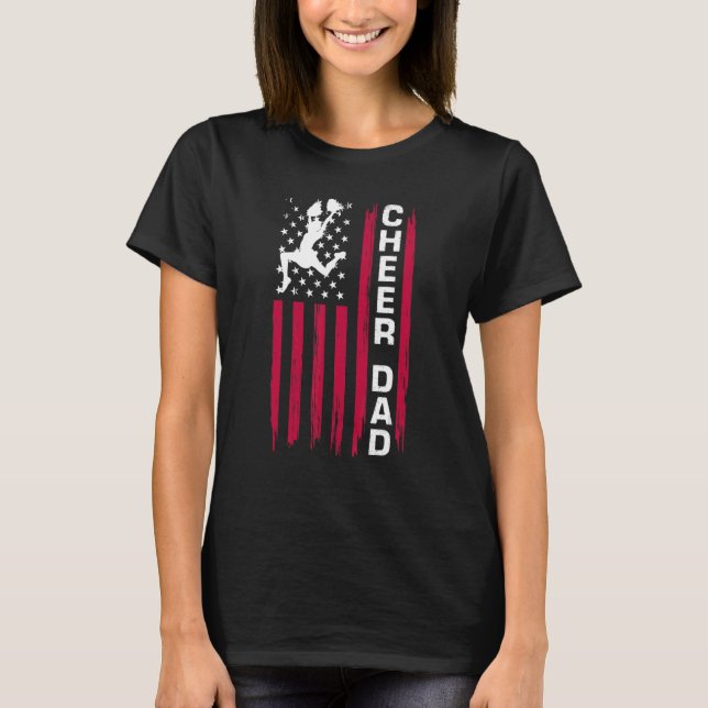 Mens Cheer Dad Cheerleading Dad Cheerleader Dad T-Shirt (Front)