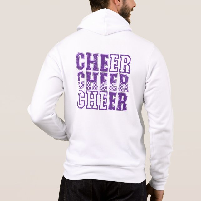 Men's Cheer Hoodie Jacket (Back)