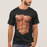 Fake Abs & Muscle T-shirt Six Pack 3D Printed Casual T Summer Top