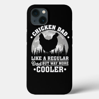 Mens Chicken Dad Like A Regular Dad Funny Chicken  iPhone 13 Case
