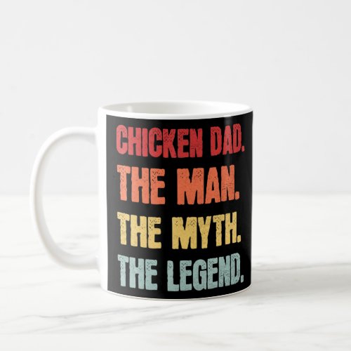 Mens Chicken Stable Chicken Farmer Poultry Poultry Coffee Mug