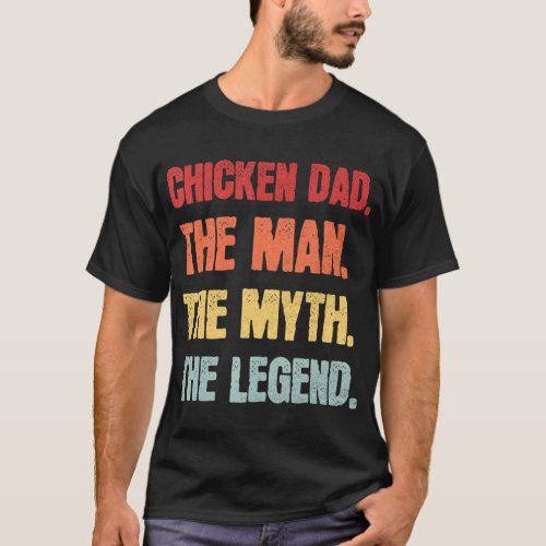 Mens Chicken Stable Chicken Farmer Poultry Poultry T_Shirt