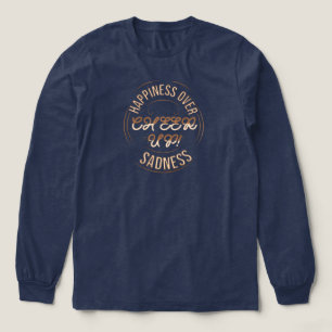 MEN'S CHOOSE HAPPY CHEER UP LONG SLEEVE TEE