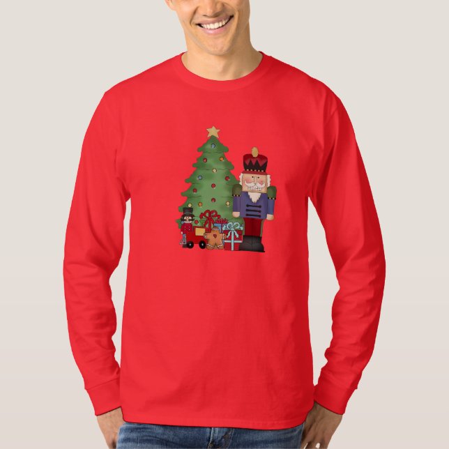 Mens Christmas Nutcracker Holiday t-shirt (Front)