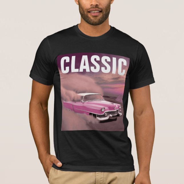 MENS CLASSIC CAR CLASSIC BIRTHDAY T-SHIRTS (Front)