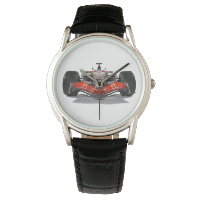 Mens Classic Watch/Race Formula Car Watch (Front)