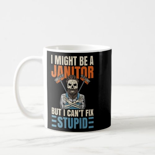 Mens Cleaning Janitor For A Janitor T_Shirt Coffee Mug