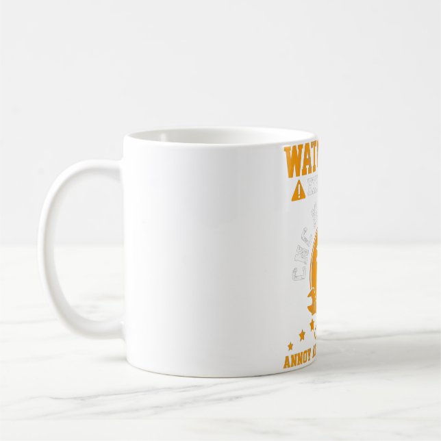 Mens CNC Machinist   Funny Gift  Coffee Mug (Left)