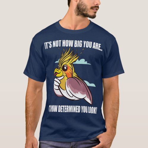 Mens COCKATIEL Birds Crazy  T_Shirt