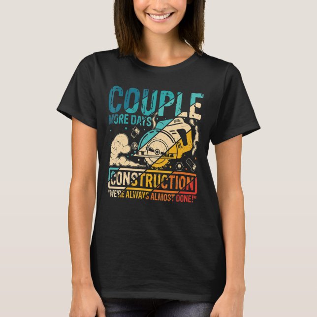 Mens Construction construction site construction w T-Shirt (Front)