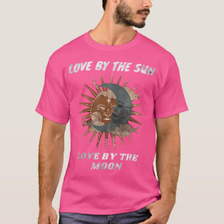 Mens Cool Astrologist Love By The Sun Love By The T-Shirt