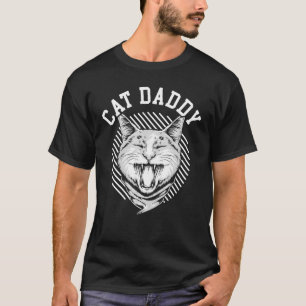 Mens Cool Cat Daddy Cat Owner For Best Cat Dad T-Shirt