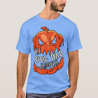 Mens Cool Dad Pumpkin Matching Family Group Hallow T-Shirt