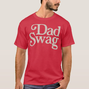Mens Cool Dad Swag Retro Fathers Day 651 T-Shirt