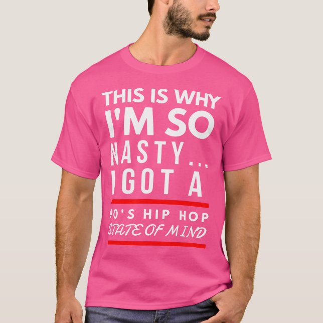 Mens Cool Hip Hop 	 Old School Street Wear Drippin T-Shirt (Front)