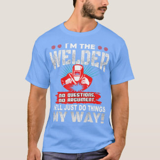 Mens Cool Welder Tools Welding  T-Shirt