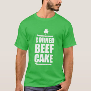 Men's Corned Beefcake Funny Saying Sarcastic St Pa T-Shirt