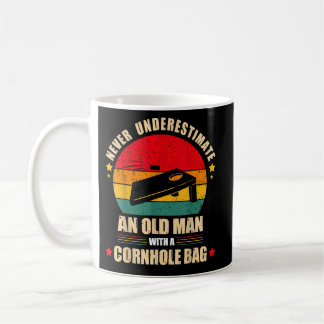 Mens Cornhole Cornhole Player Cornhole Bag Coffee Mug