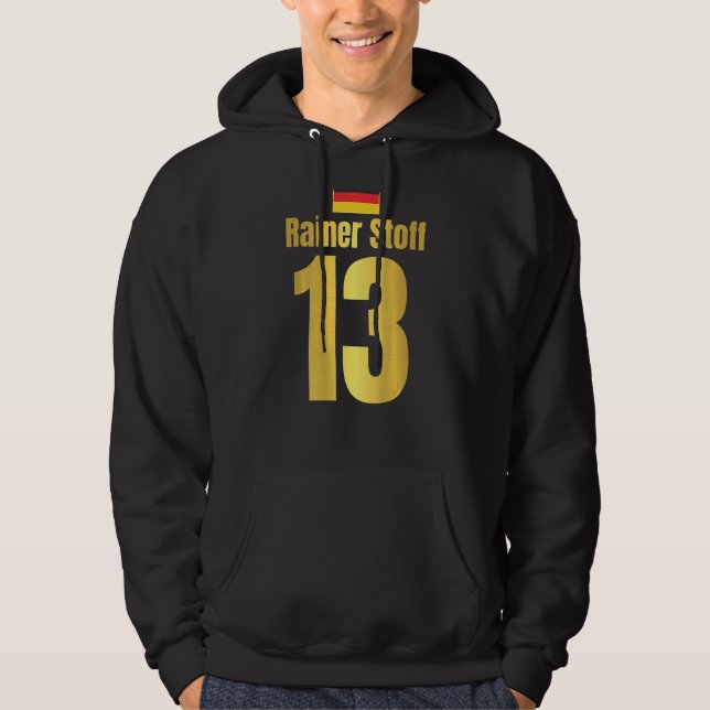 Mens Costume Carnival & Carnival Germany Sauf Jers Hoodie (Front)