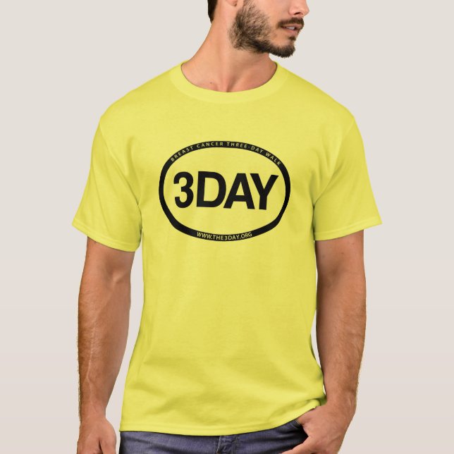Mens cotton Identi-Tee T-Shirt (Front)