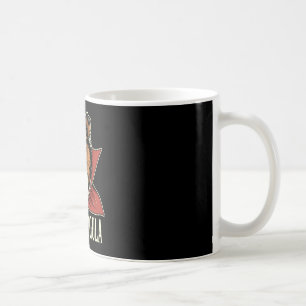 Mens count dogula funny spooky dog sheep party coffee mug