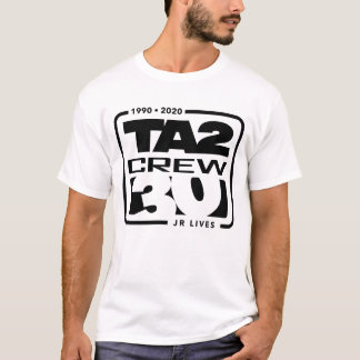 Men's Crew Neck (B) (White) T-Shirt